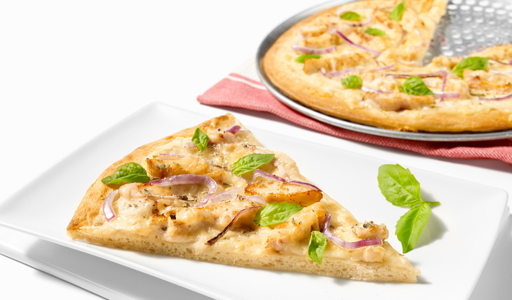 Olymel pizza Alfredo with chicken
